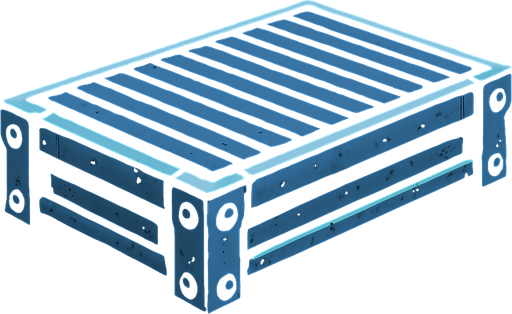 metal platform.
In-Game asset.  2d.  High contrast.  No shadows