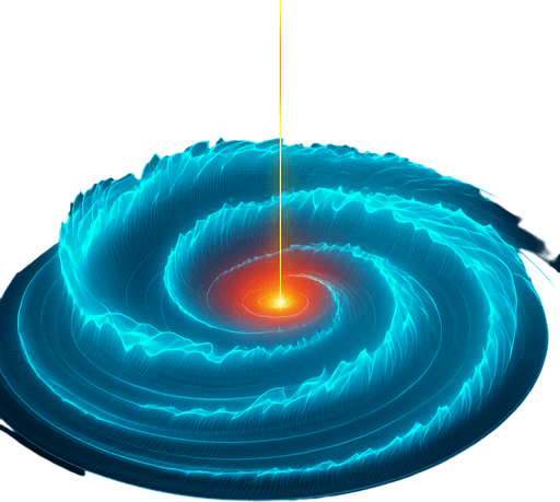 Variation hologram neon shockwave projection glowing tsunami wave expanding circles 3d waves