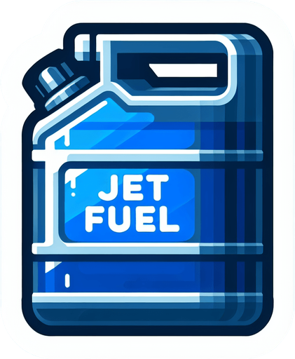 blue jetfuel.
Single Game Texture. In-Game asset. 2d. Blank background. High contrast. No shadows.