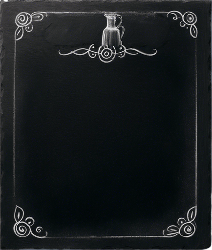 Small title "POTION" in chalk