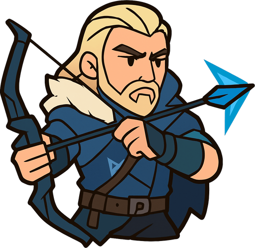 Valorant sova cartoon PNG transparent