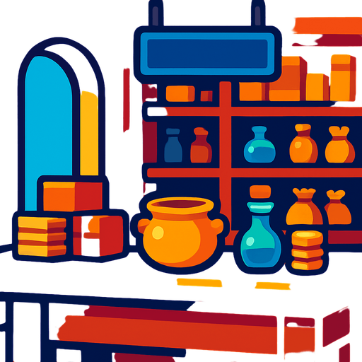 Shopbg.
In-Game asset.  2d.  High contrast.  No shadows