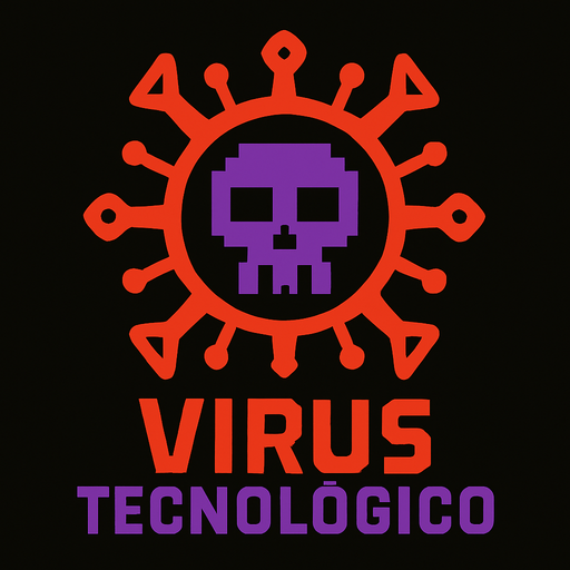 VIRUS TECNOLOGICO.
In-Game asset.  2d.  High contrast.  No shadows