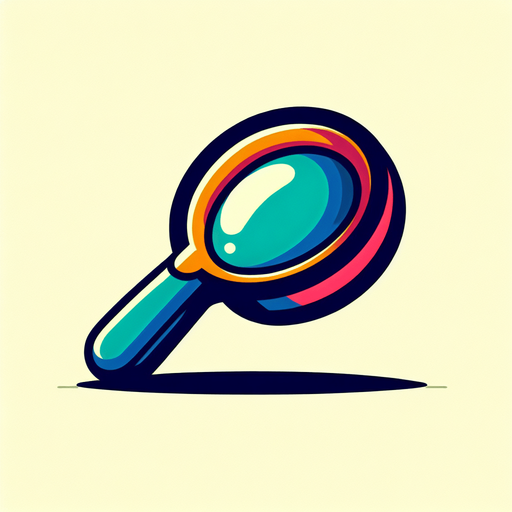 büyüteç. çizgi film