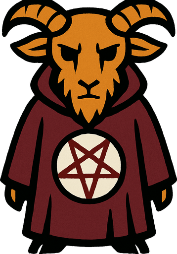 cultists animal.
In-Game asset.  2d.  High contrast.  No shadows