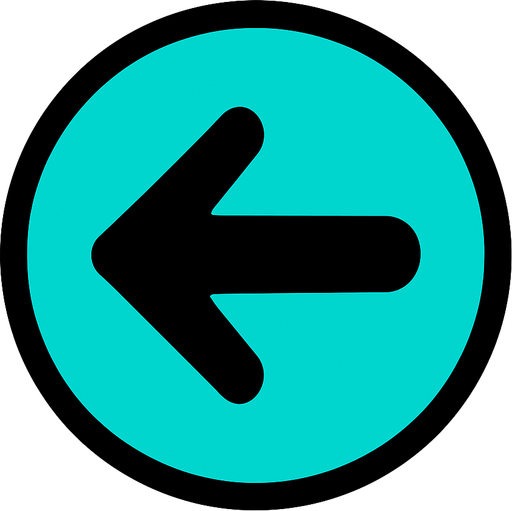 back button.
In-Game asset.  2d.  High contrast.  No shadows