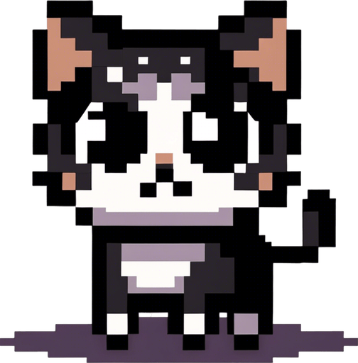 make the ghost version of this cat.