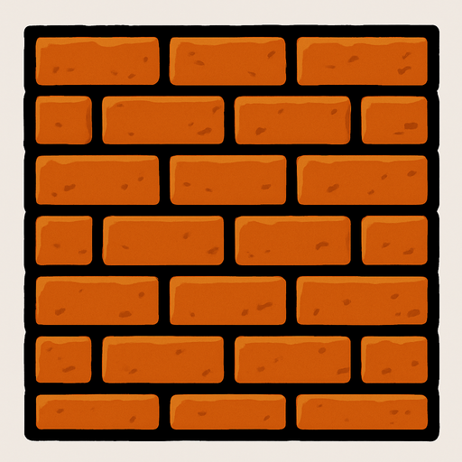 duvar.
In-Game asset.  2d.  High contrast.  No shadows