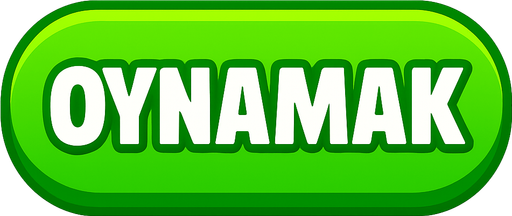 OYNAMAK GREEN BUTTON.
In-Game asset.  2d.  High contrast.  No shadows