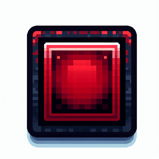 Um quadrado vermelho com luz vermelha escuro, com gradiente preto e borda azul profissional,2d pixeis,fundo png.
Single Game Texture. In-Game asset. 2d. Blank background. High contrast. No shadows.