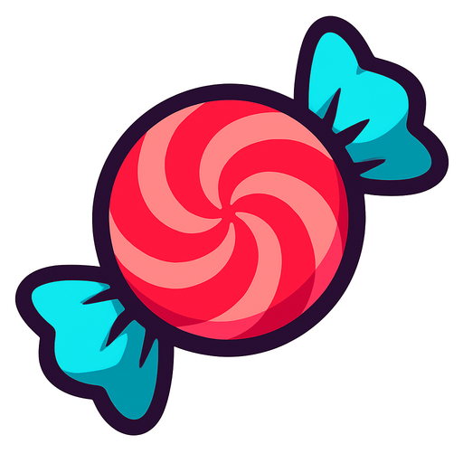 Şeker.
In-Game asset.  2d.  High contrast.  No shadows