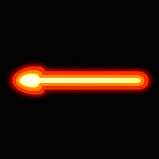 draw thick long laser bullet.
In-Game asset.  2d.  High contrast.  No shadows