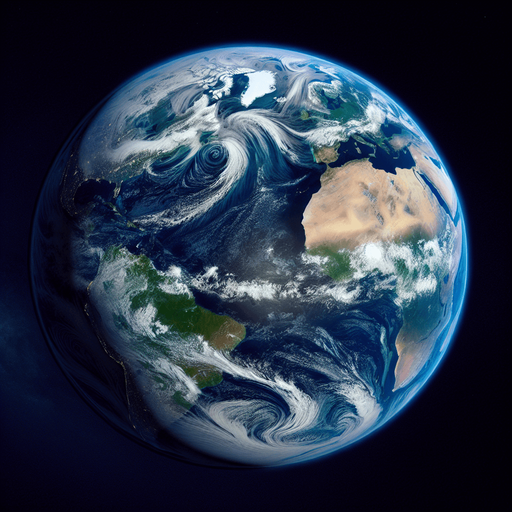 Space scene with full earth (europe and africa side).
High definition