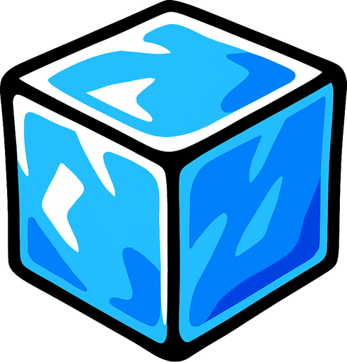 ice.
In-Game asset.  2d.  High contrast.  No shadows