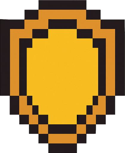 Sheid top down 2d pixilated.
In-Game asset.  2d.  High contrast.  No shadows