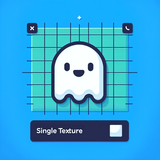 A ghost in cartoon style.
Single Game Texture. In-Game asset. 2d. Blank background. High contrast. No shadows.