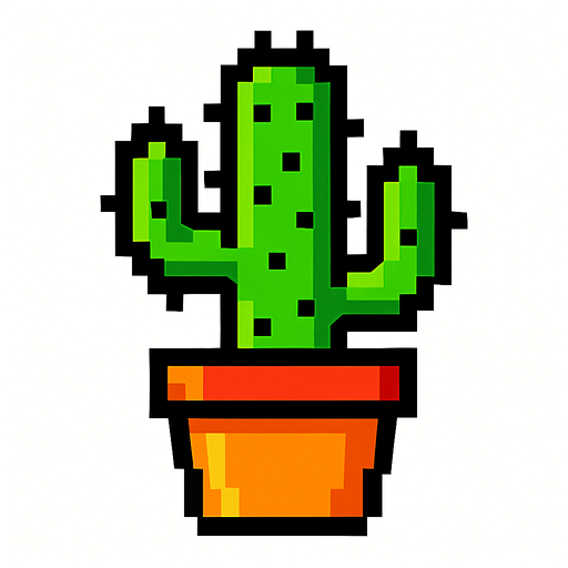 pixsel diken.
In-Game asset.  2d.  High contrast.  No shadows