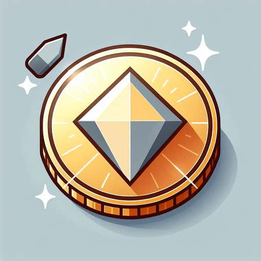 2d coin simple desing köşeli para shiny game coin simple.
Single Game Texture.  In-Game asset.  2d.  Blank background.  High contrast.  No shadows