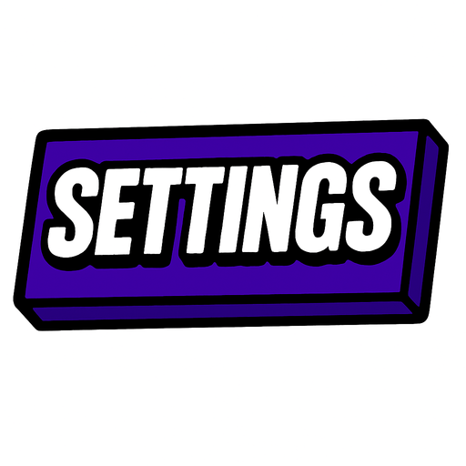 Write SETTINGS.
