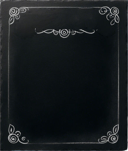 Text "NOVICE BREW" handwritten in white chalk