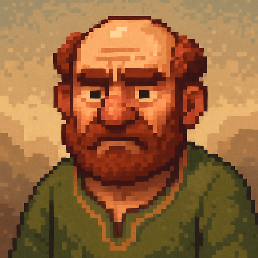 Not sick viliger pixel art