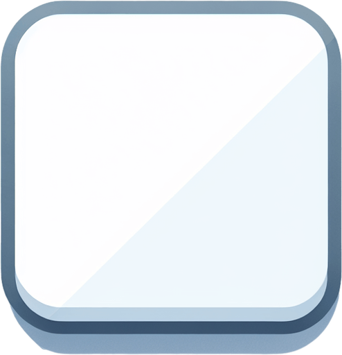 White square with round corners, flat shaded, hyper casual game.
Single Game Texture. In-Game asset. 2d. Blank background. High contrast. No shadows.