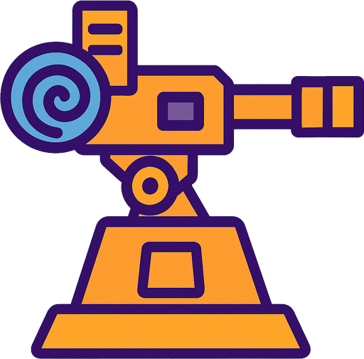 slow tower of tower defense.
In-Game asset.  2d.  High contrast.  No shadows