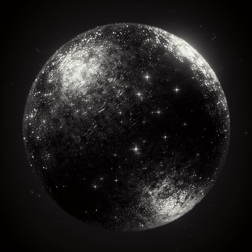 black shining.
Single Game Texture.  In-Game asset.  2d.  Blank background.  High contrast.  No shadows