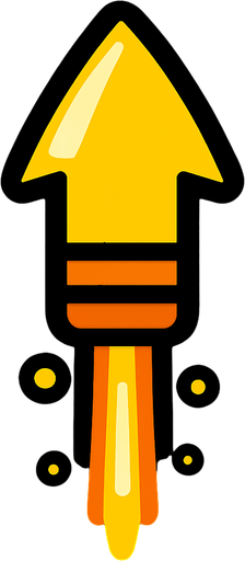 laser bullet up.
In-Game asset.  2d.  High contrast.  No shadows