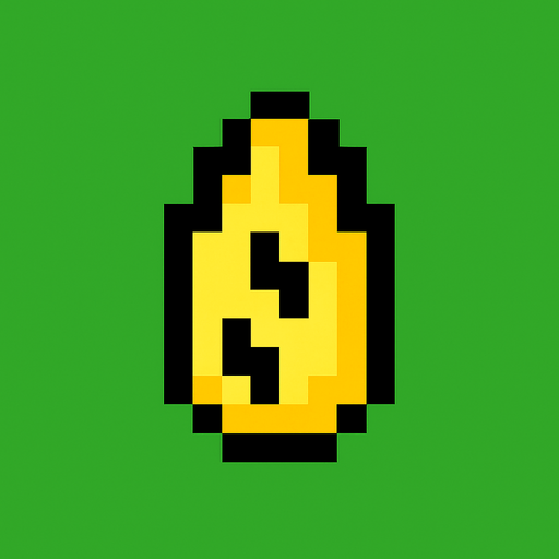 8bit kiwi seed.
In-Game asset.  2d.  High contrast.  No shadows