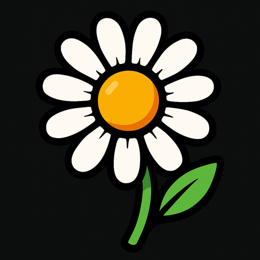 papatya.
In-Game asset.  2d.  High contrast.  No shadows