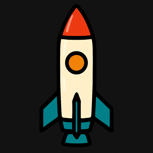 create a missile rocket.
In-Game asset.  2d.  High contrast.  No shadows