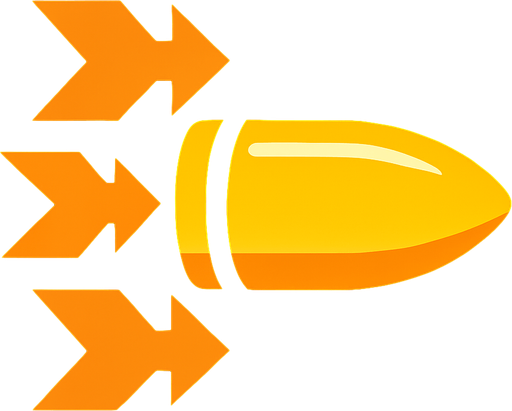 Fast bullet upgrade.
In-Game asset.  2d.  High contrast.  No shadows