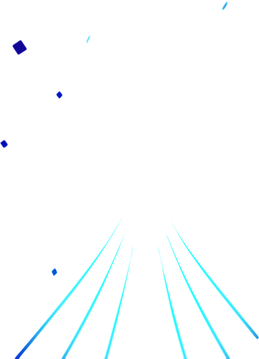 Create a vertical-scrolling, futuristic game background for a rhythm-based mobile game. The style should be vibrant and glowing, with a deep gradient from dark purple to electric blue.

Include subtle abstract shapes like floating geometric particles, soft energy lines, and a faint digital grid. The mood should feel like you're inside a pulsing rhythm tunnel or neon cyber tower.

No text, no characters — just atmospheric depth and motion-friendly layers. Must loop seamlessly for vertical scrolling. Style: sleek, minimal, energetic..
In-Game asset.  2d.  High contrast.  No shadows