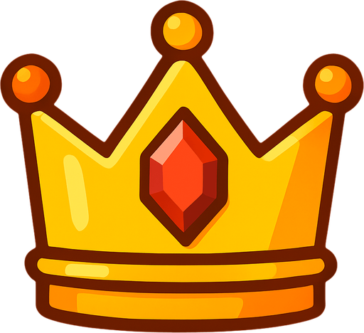 crown.
In-Game asset.  2d.  High contrast.  No shadows