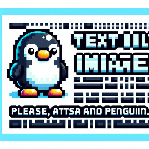 I need one penguin.
Single Game Texture. In-Game asset. 2d. Blank background. High contrast. No shadows.