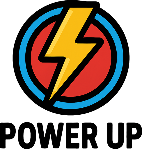 Power Up Simgesi.
In-Game asset.  2d.  High contrast.  No shadows