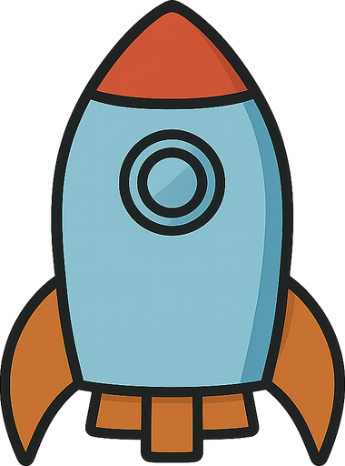 a spaceship. No background. Transparent background. Blank background. No shadows. 2d. In-Game asset. flat