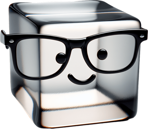 Ха-ха-ха.
Куб с очками