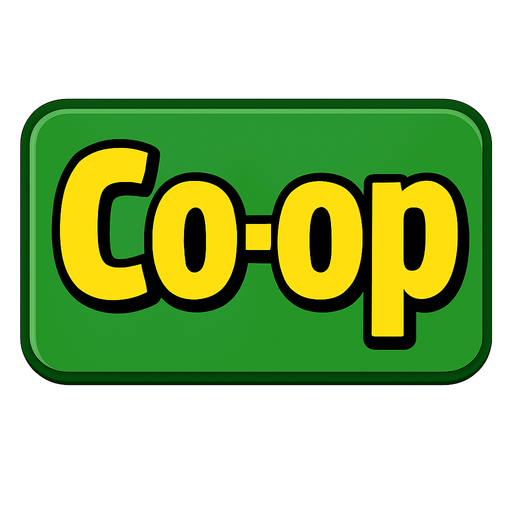 Change the text to say ‘Co-op’