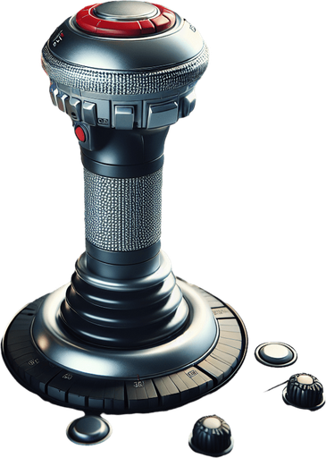 fligh joystick red button.