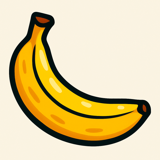 muz resmi.
In-Game asset.  2d.  High contrast.  No shadows