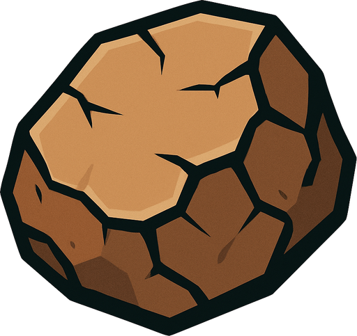 taş.
In-Game asset.  2d.  High contrast.  No shadows