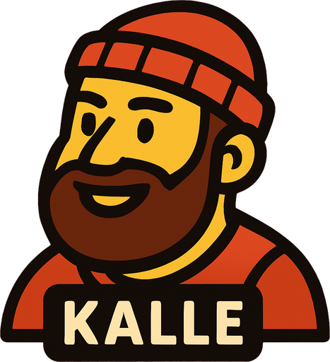 kalle.
In-Game asset.  2d.  High contrast.  No shadows