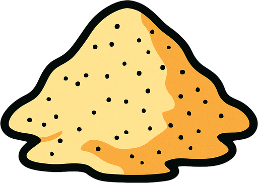 sand.
In-Game asset.  2d.  High contrast.  No shadows