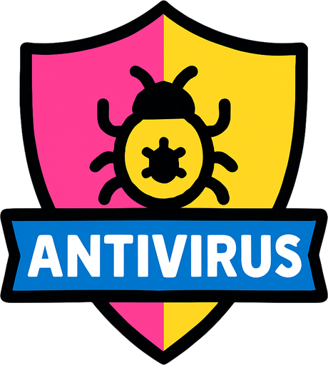 antivirus.
In-Game asset.  2d.  High contrast.  No shadows