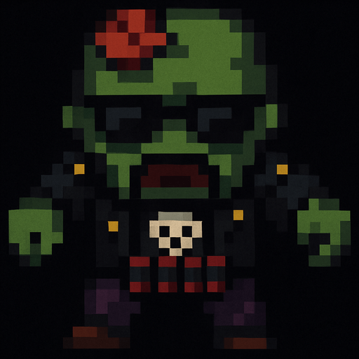 Agrégale ropa de rock, explosivos al rededor de la cintura y gafas