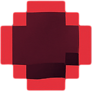 add a lighter red outline