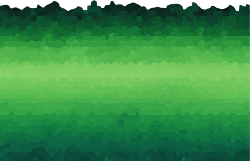 A pixel art gradient from black to grassy green. Mostly green rectangle.