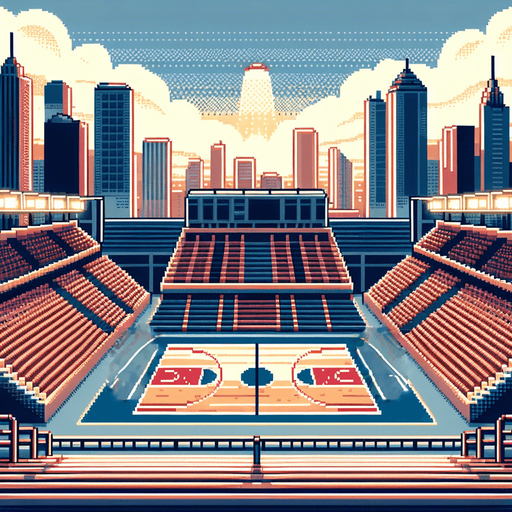 remove the highlighted basketball baskets, or make them low contrast.